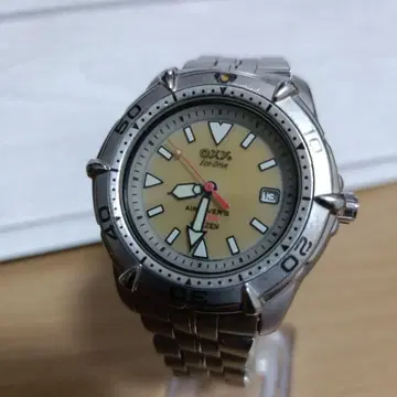 CITIZEN 시티즌 OXY 솔라식 남성용 다이버 워치 작동품