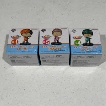 도카이 온에어 제일복권 피규어 3개 세트