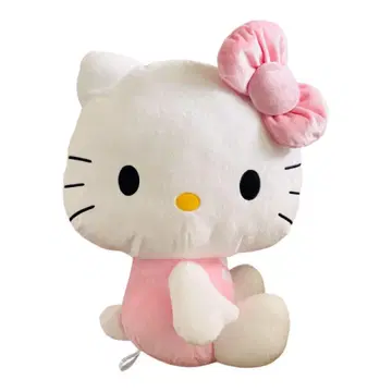 산리오 헬로키티 슈퍼 라지 헤이세이 핑크 봉제 인형