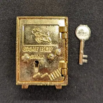 공동 요시 게임보이 뱅크 금고 요시 게임보이 금고 골드 컬러