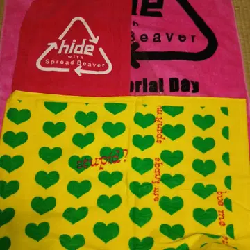 hide 후드 부착 타월