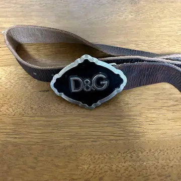 D&G 천연 가죽 벨트 사이즈 32