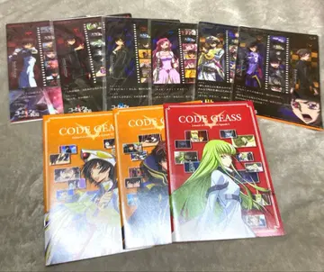 코드 기어스 반역의 를르슈 오리지널 북마커 세트 노트 묶음 판매