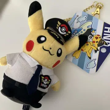 포켓몬 센터 한정판 파이롯트 피카츄 마스코트 키링