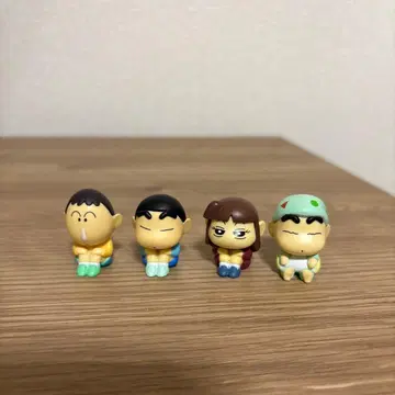 짱구는 못말려(크레용 신짱) 피규어 4체 세트