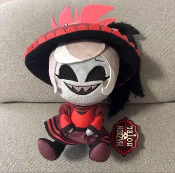 라운드원 한정판 해즈빈 호텔에 어서 오세요 앉은 봉제 인형 로지