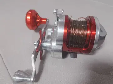 DAIWA ISHIDAI 베이트 낚시릴 실버/레드