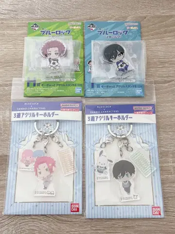 블루 록 이토시 린 이토시 사에 아크릴 스탠드 산리오 아크릴 키링
