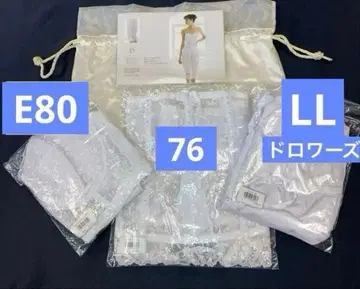 세모아 브라이덜 이너 E80/76 드로워즈 세트 새상품급