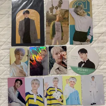 SEVENTEEN 호시 트레이딩 카드 포스카 코스터 북마크 특전