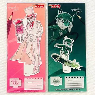 명탐정 코난 펜슬 아트 아크릴 스탠드 컬렉션 2세트