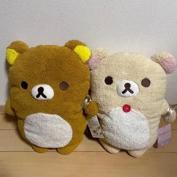 리락쿠마 코리락쿠마 봉제 인형 세트 포근포근