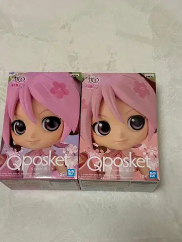 Qposket 벚꽃 미쿠 피규어