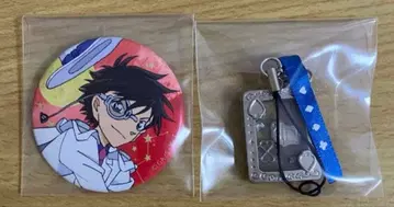 괴도 키드 쿠로바 카이토 캔뱃지 키링 초레어 레어