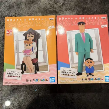 짱구는 못말려(크레용 신짱) 노하라 일가 피규어 세트