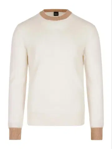 새상품급 BOSS 캐시미어 스웨터 화이트 크림