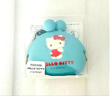 산리오 헬로키티 가마구치 지갑 실리콘
