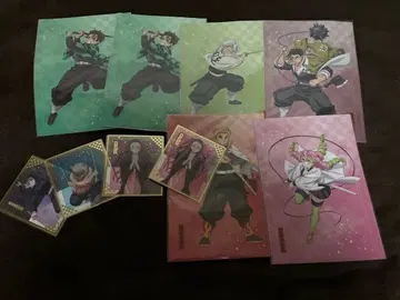 귀멸의 칼날 클리어 파일, 색지