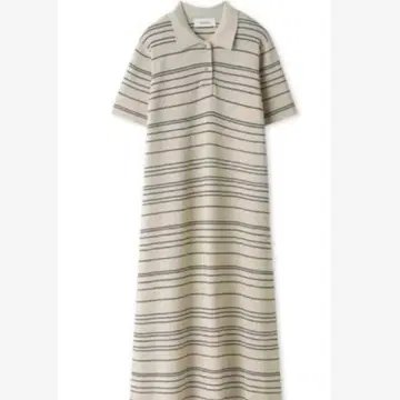 폴로 니트 스트레이트 롱 원피스 미라 오웬