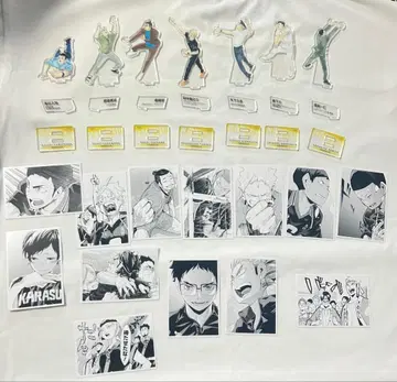 하이큐 크로니클 굿즈 아크릴 스탠드 아크스타 묶음 판매 스가와라 코시