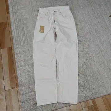 새상품급 Nigel Cabourn WOMAN 에크루 데님 팬츠 8