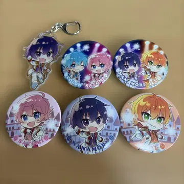 스토푸리 캔뱃지 아크링 키링 세트 3