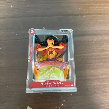 원피스 카드 몽키 D 루피 피규어