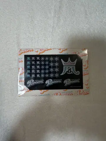 [ 미사용 새상품 ] ARASHI Popcorn 네일 씰 오샤레씰