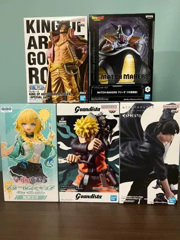 미개봉 프라이스 피규어 5점 묶음 판매 (배송비 포함)