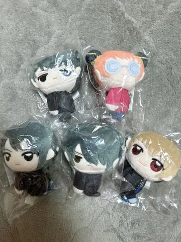 은혼 3학년 Z반 긴파치 선생님 테테코레 봉제 인형 마스코트 4종 세트