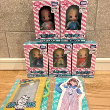 리카짱 복권 SAILORS 쁘띠 리카짱 5종 컴플리트 세트 덤 포함