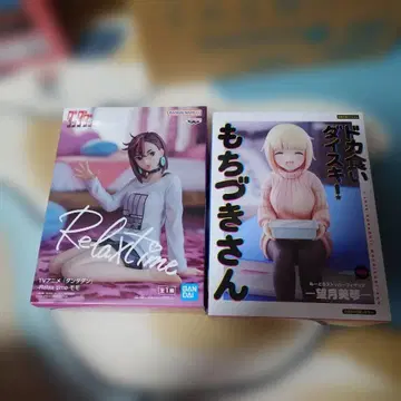 Relax time 모모 & 모치즈키 씨 피규어 세트 비1