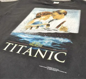 90s 타이타닉 영화 무비 프린트 T셔츠