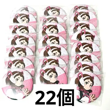 나의 히어로 아카데미아 7기 신 비주얼 캔뱃지 우라라카 오챠코