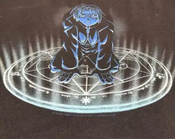 00s 강철의 연금술사 티셔츠 Official 에드 애니메이션 티