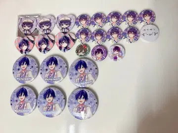 스토푸리 나나모리. 하트형 캔뱃지 캔 배치