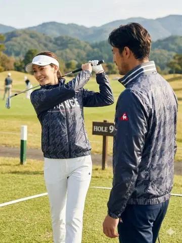 르꼬끄 스포르티브 골프 M 윈드 브레이커 남성용