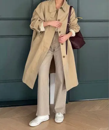 SLOBE IENA 돌먼 슬리브 코트 38 사이즈