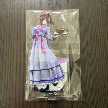 오버워치 DiCE 콜라보 카페 아크릴 스탠드 D.VA