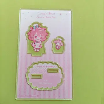 컬러풀 피치 카라피치 산리오 스이파라 미니 아크릴 스탠드 노아