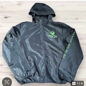 112. H&M XBOX 나일론 자켓 후드 부착 170 남성용 S~M