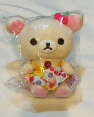 [ 미사용 ] 코리락쿠마 캐주얼 테마 후르츠로 뒹굴뒹굴 릴랙스