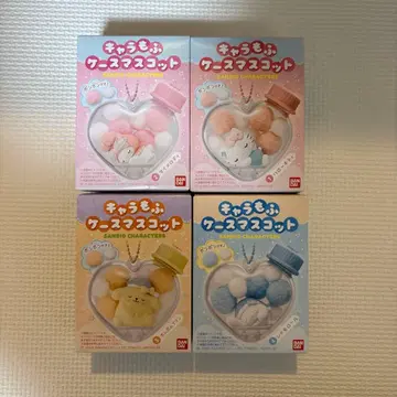캐릭터 모후 케이스 마스코트 4개 세트