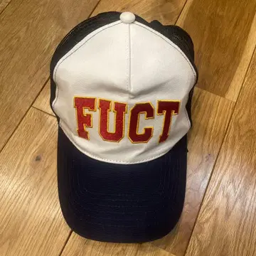 FUCT 메쉬 캡 화이트/네이비