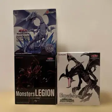 유희왕 듀얼몬스터즈 피규어 3종