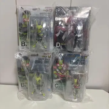 제일복권 가면라이더 제로원 B상 2체 C D상 세트