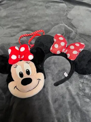 디즈니 미니 카드 케이스 미니백 머리띠