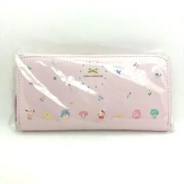 산리오 장지갑 핑크