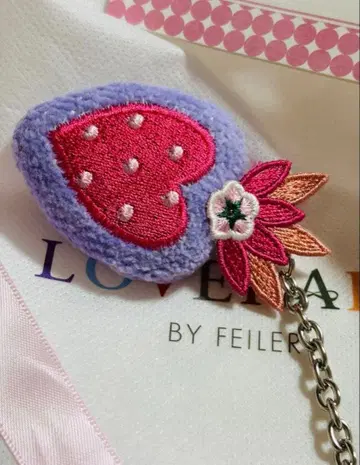 [ 새상품/레어 ] 페이 챠무 하트 키링 스트로베리 딸기