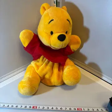 미사용 퍼펫 디즈니 곰돌이 푸 봉제 인형